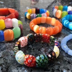 BRAND NEW Stone Bracelets from Asia: READ Descrip!